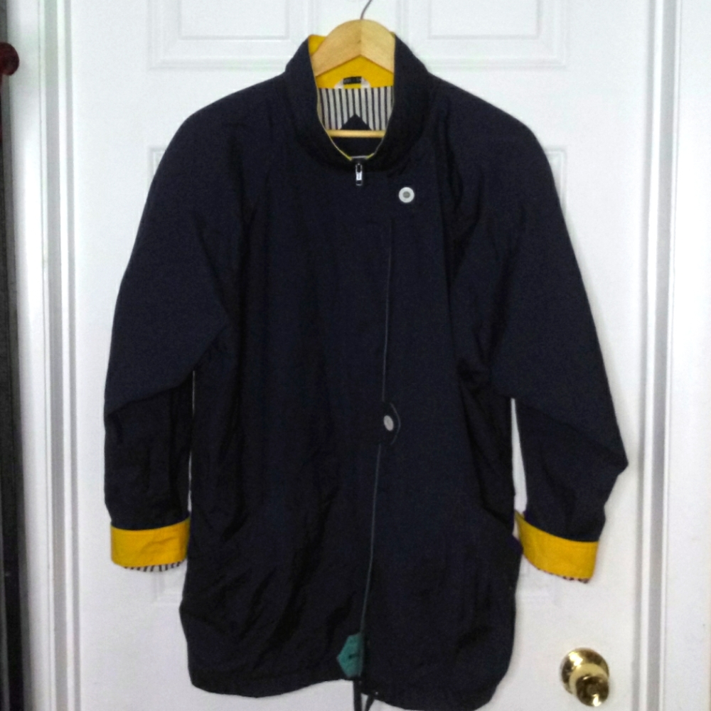 Vintage New York Girl Blue Jacket Size L